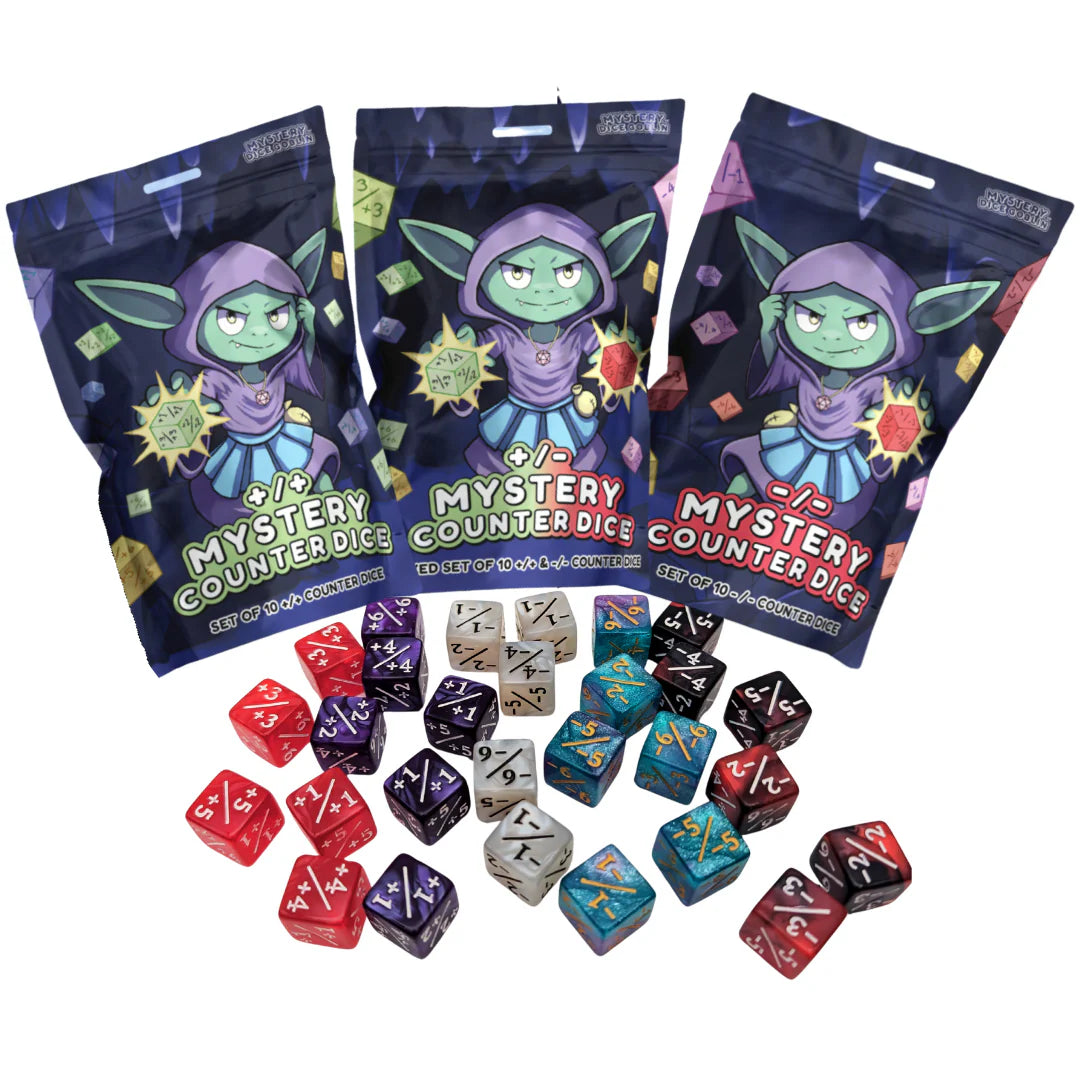 Mystery Dice Goblin (MDG): Counter Dice Mystery Bag [+/+]