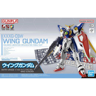 Gunpla Model Kit: ENTRY GRADE (EG) 1/144 Wing Gundam