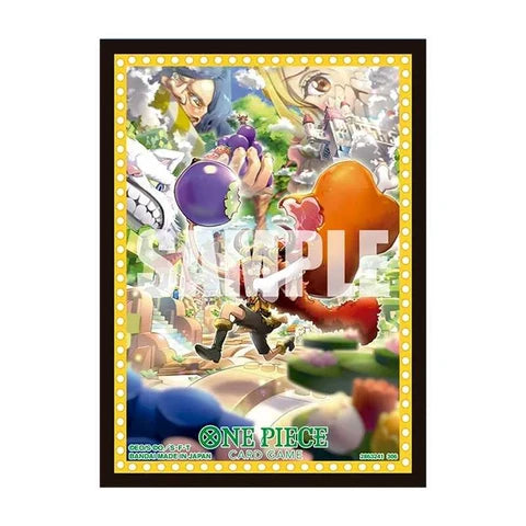 One Piece Card Game (CG): Official Sleeve 16: Monkey D. Luffy
