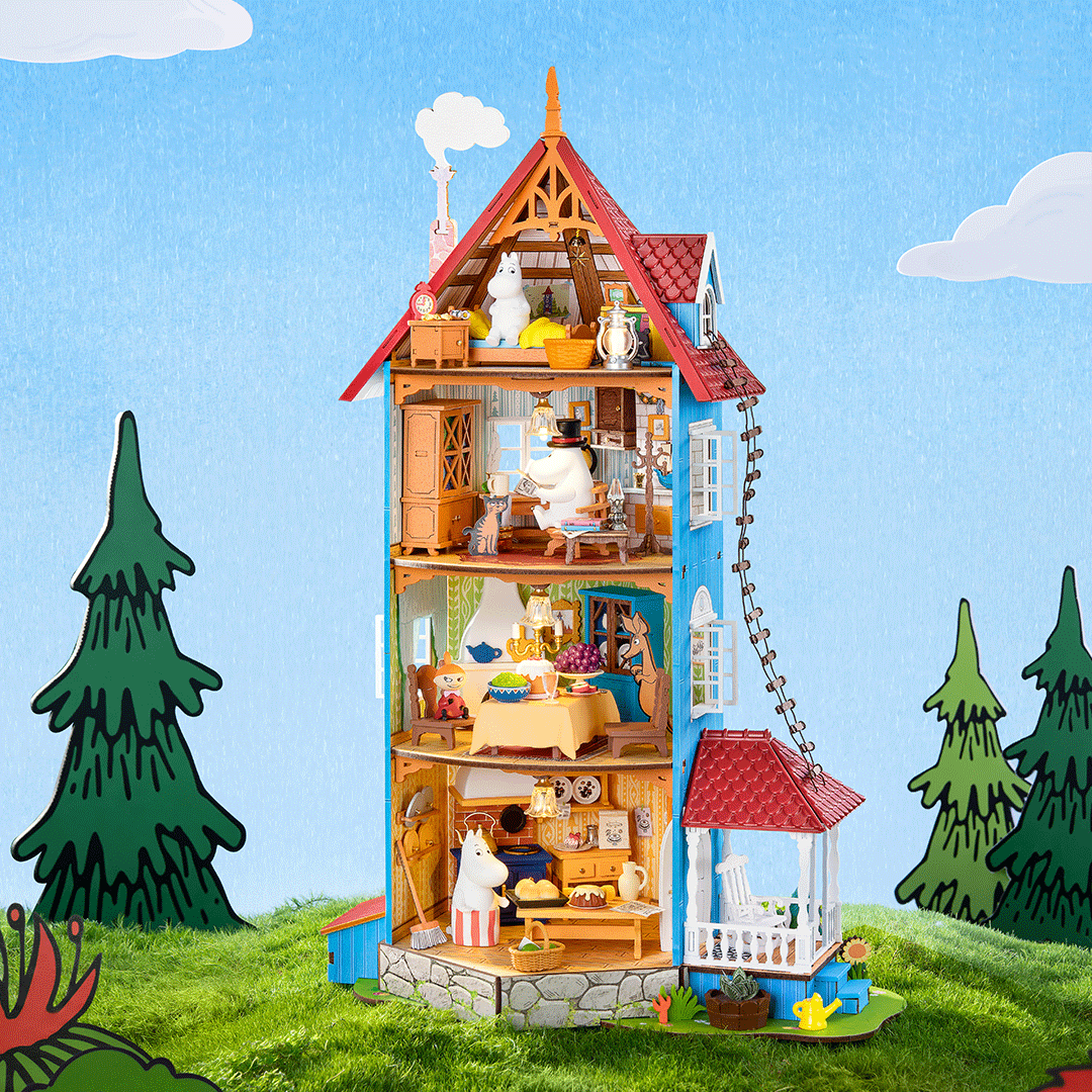 Rolife: DIY Miniature House: The Moomins: Moominhouse