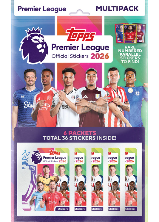 Topps: Premier League 2026: Stickers Multipack