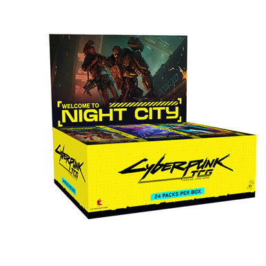 Cyberpunk TCG - Beta Booster Display