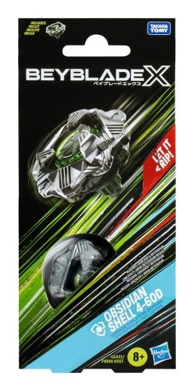 Beyblade X: Bronx River [Obsidian Shell 4-60D]