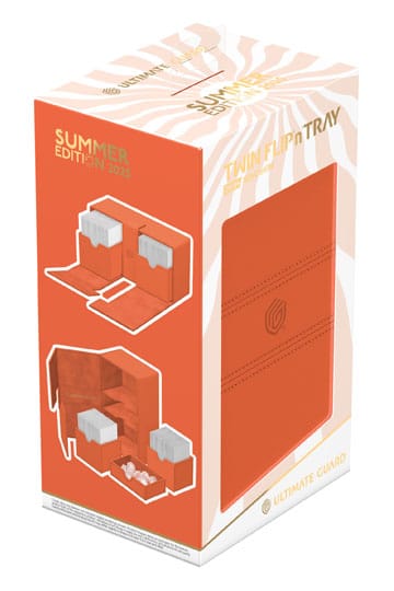 Ultimate Guard: Twin Flip'n'Tray 200+ Xenoskin "Summer Edition 2025" - Peach