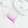 Photocard Holder: Transparent Gradient: Pink with Ribbons