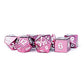Fanroll - 16mm Metal Polyhedral Dice Set: Pink