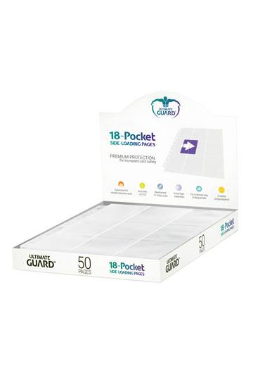 Ultimate Guard 18-Pocket Page Side-Loading - White