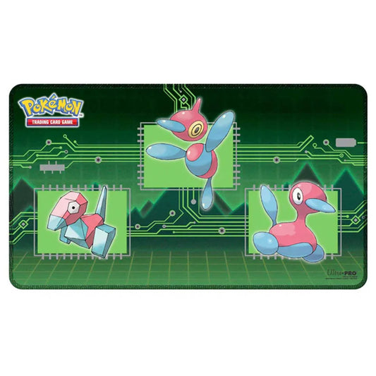 Pokemon Polygon Evolutions Stitched Playmat