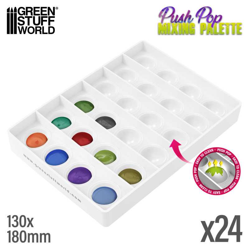 Green Stuff World (GSW): Push Pop Mixing Palette