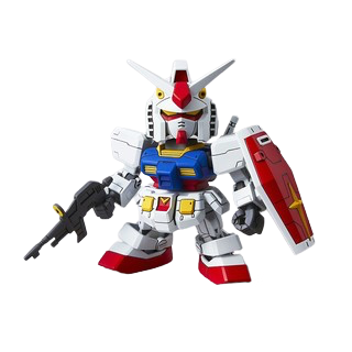 Gundam Model Kit: Gundam Ex-Standard RX-78-2 Gundam: Super Deformed Grade (SD)