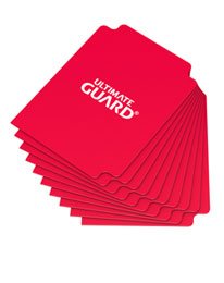 Ultimate Guard Card Dividers Standard Size (10) - Red