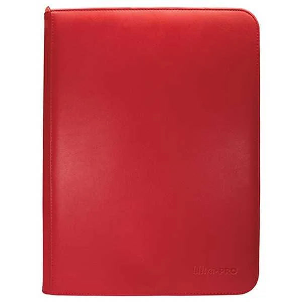 Ultra Pro: Vivid 9-Pocket Zippered PRO-Binder - Red
