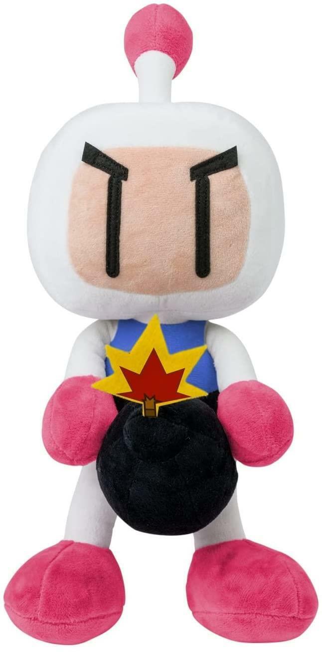 Bomberman Plush Figure White Bomberman 37 cm