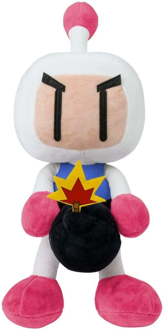 Bomberman Plush Figure White Bomberman 37 cm