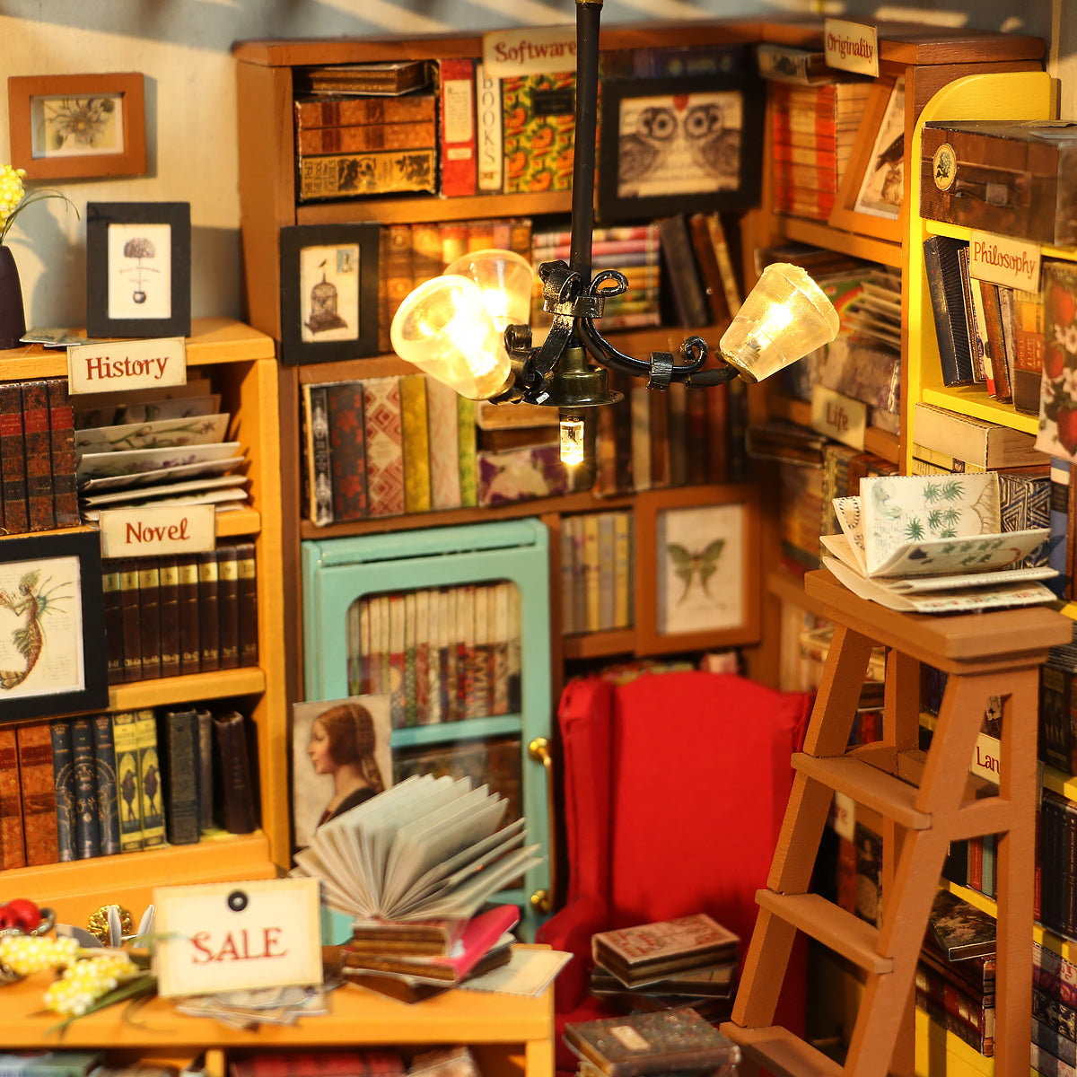 Rolife: DIY Miniature House: Sam’s Study