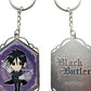 Black Butler PVC Keychain Sebastian