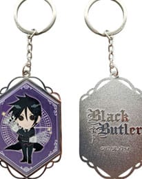 Black Butler PVC Keychain Sebastian