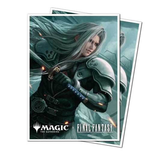 Magic: The Gathering - Final Fantasy 105ct Apex Deck Protector Sleeves -  Sephiroth, Planet’s Heir