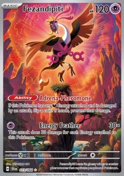 (073/064) Pokemon TCG Shrouded Fable Single: Fezandipiti   Illustration Rare