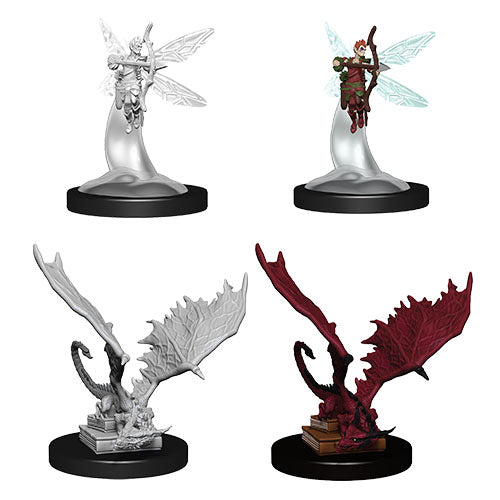 WizKids - D&D Nolzurs Marvelous Miniatures: Sprite & Pseudodragon - Wave 9