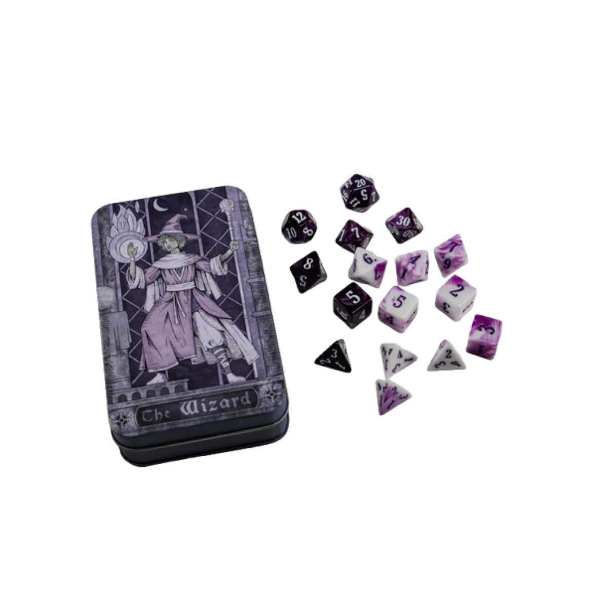 Beadle & Grimms: Character Class Dice Set in Tin: The Wizard