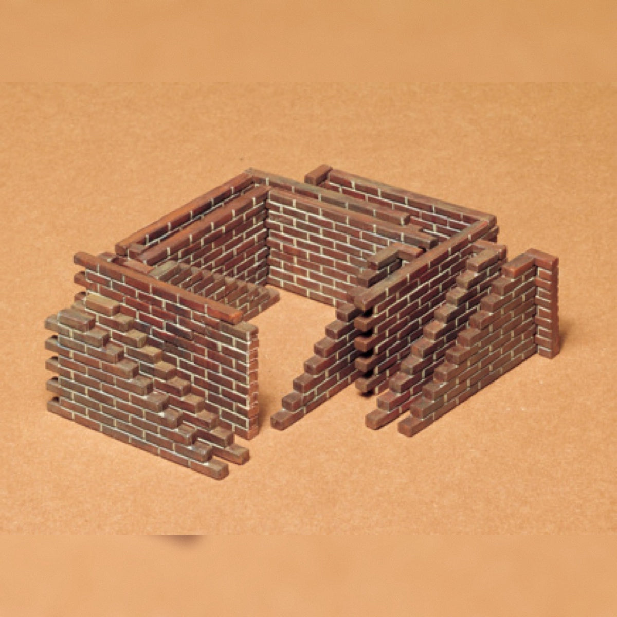 Tamiya: Brick Wall Set
