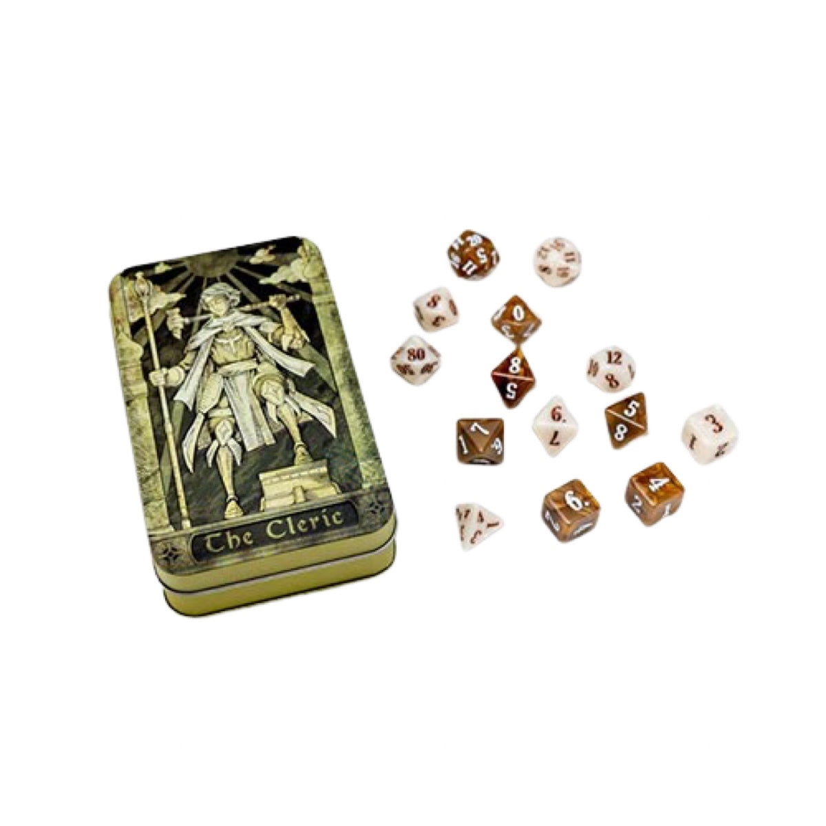 Beadle & Grimms: Character Class Dice Set in Tin: The Cleric