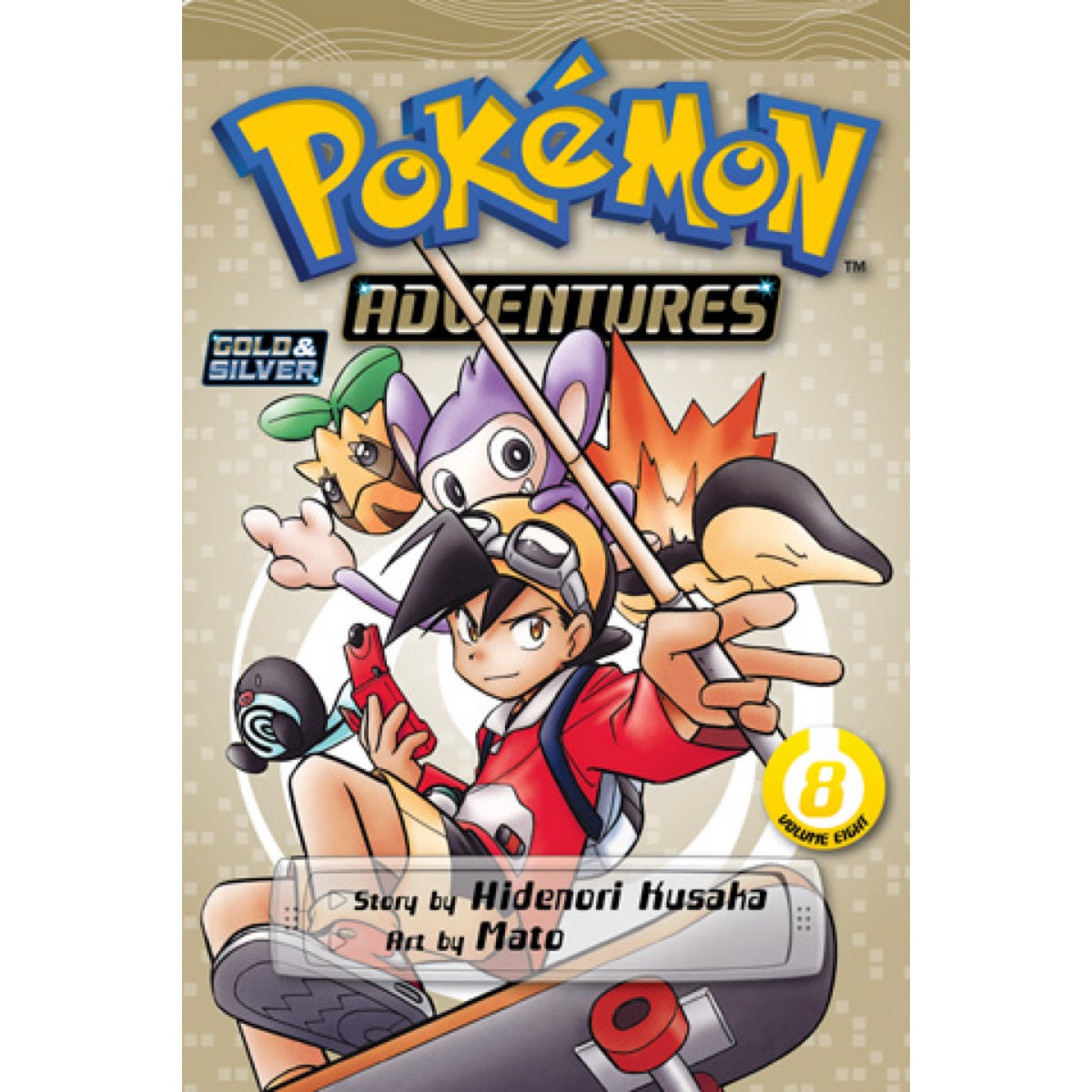 Pokemon Adventures Manga Vol. 08 (Gold & Silver)
