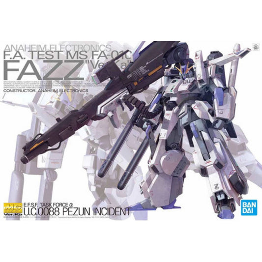 Gundam Model Kit: 1/100 Fazz Version Ka: Master Grade (MG)