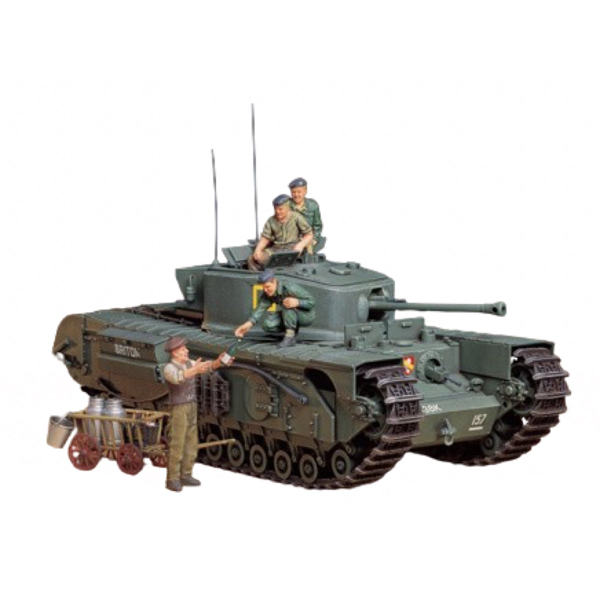 TAMIYA: British Infantry Tank Churchill Mk.VII