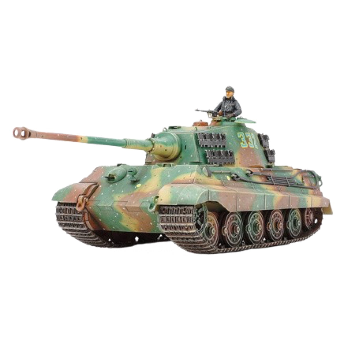 TAMIYA: King Tiger Production Turret