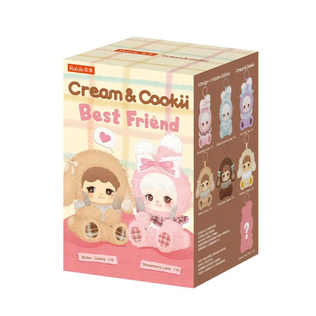 Rolife: Cream & Cookii Bunny Best Friend Surprise Plush Pendant Blind Box