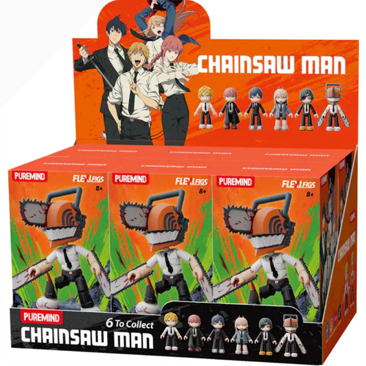 Chainsaw Man Flexi Figs Demon Hunter Squad