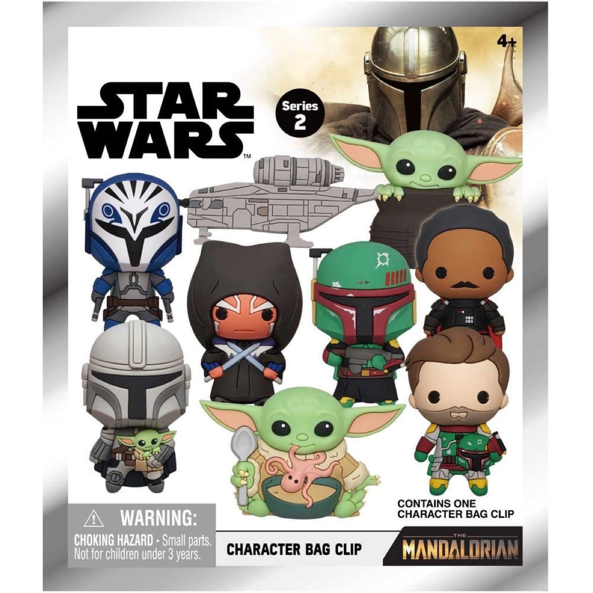 Star Wars Mandalorian 3D PVC Bag Clips Series 2
