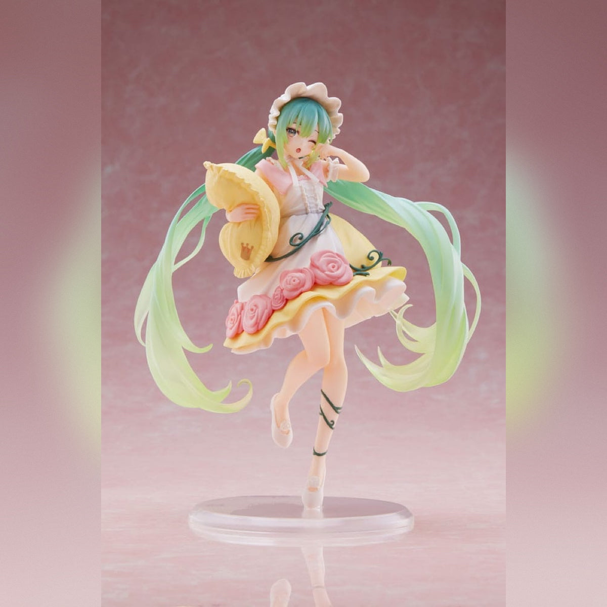 Hatsune Miku PVC Statue Hatsune Miku Wonderland Figure Sleeping Beauty Reissue 18 cm