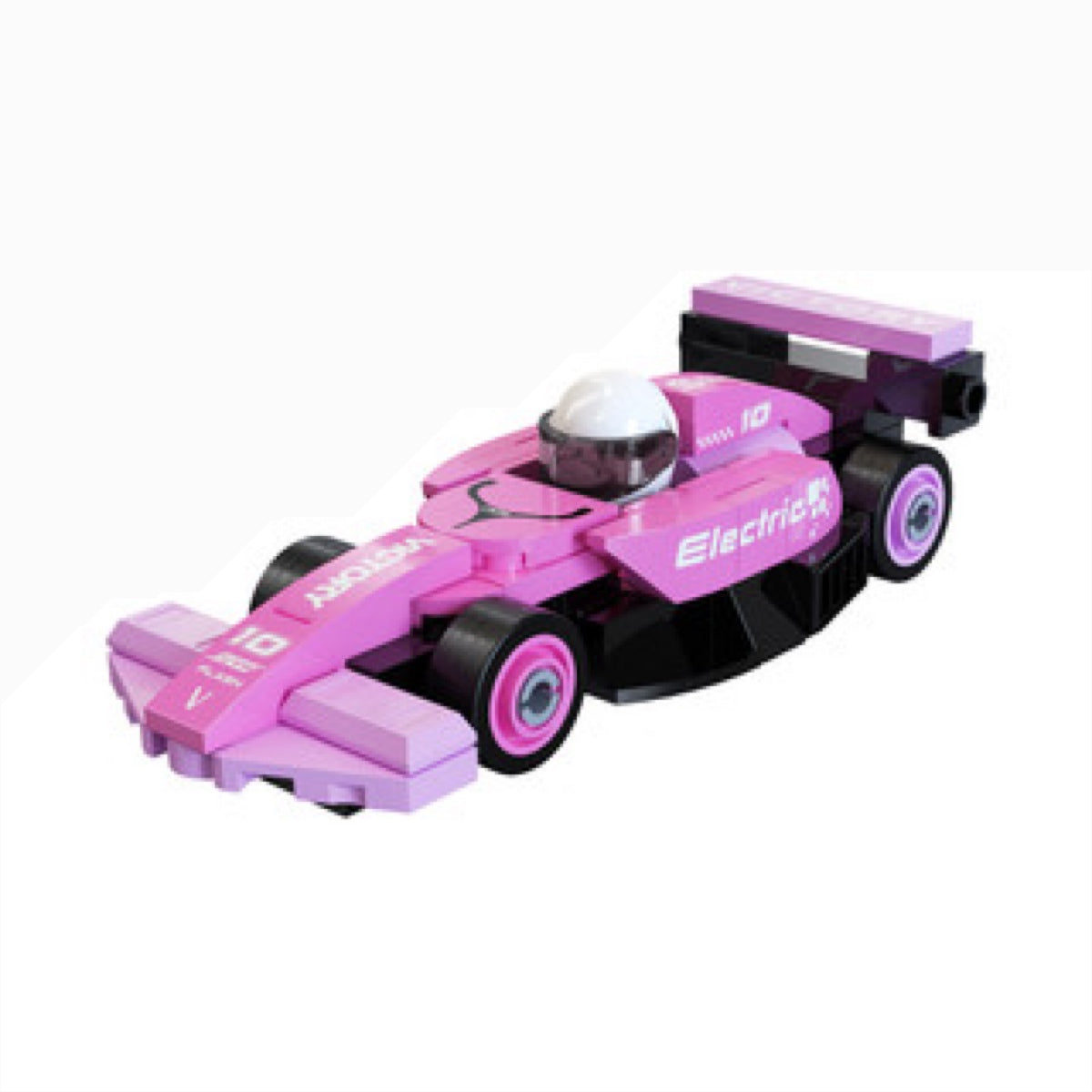 CaDA: Mini Pink Circuit Racing Car (70 pcs)