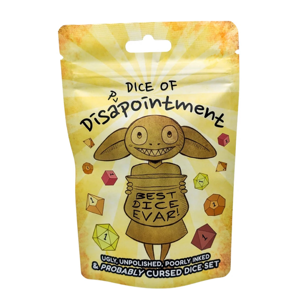 Mystery Dice Goblin (MDG): Dice of Disappointment