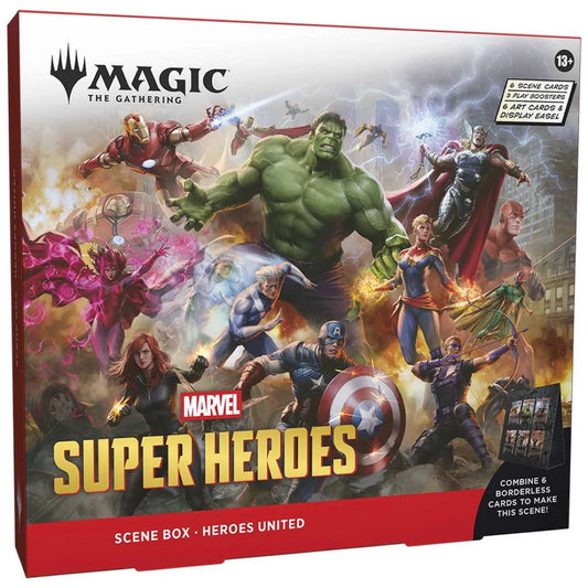 Magic the Gathering (MTG): Marvel Super Heroes Scene Box: Heroes United