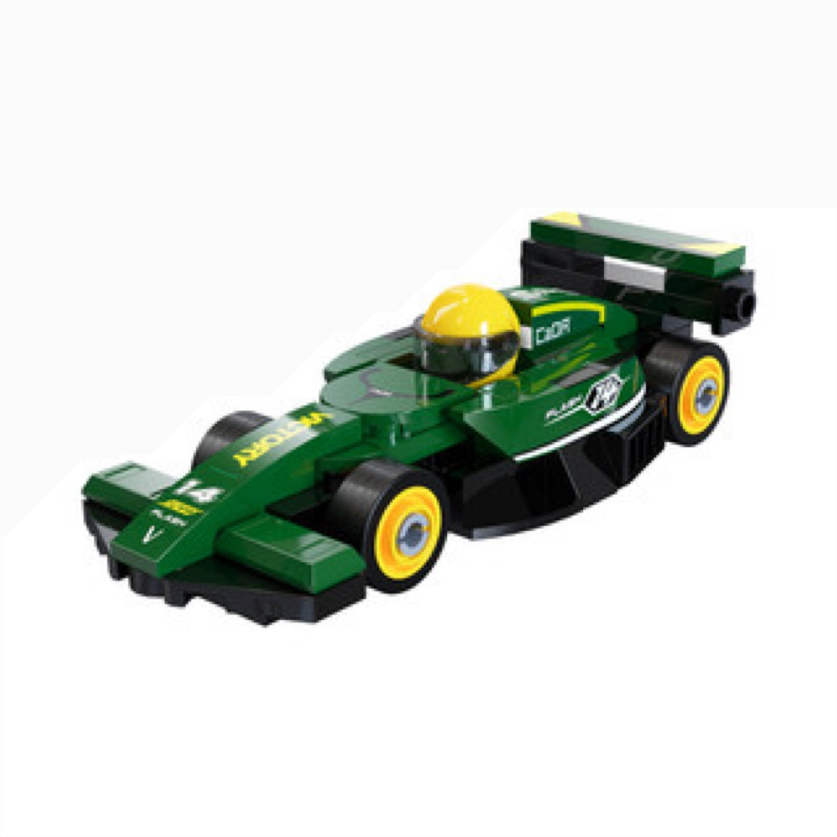 CaDA: Mini Green Circuit Racing Car (70 pcs)