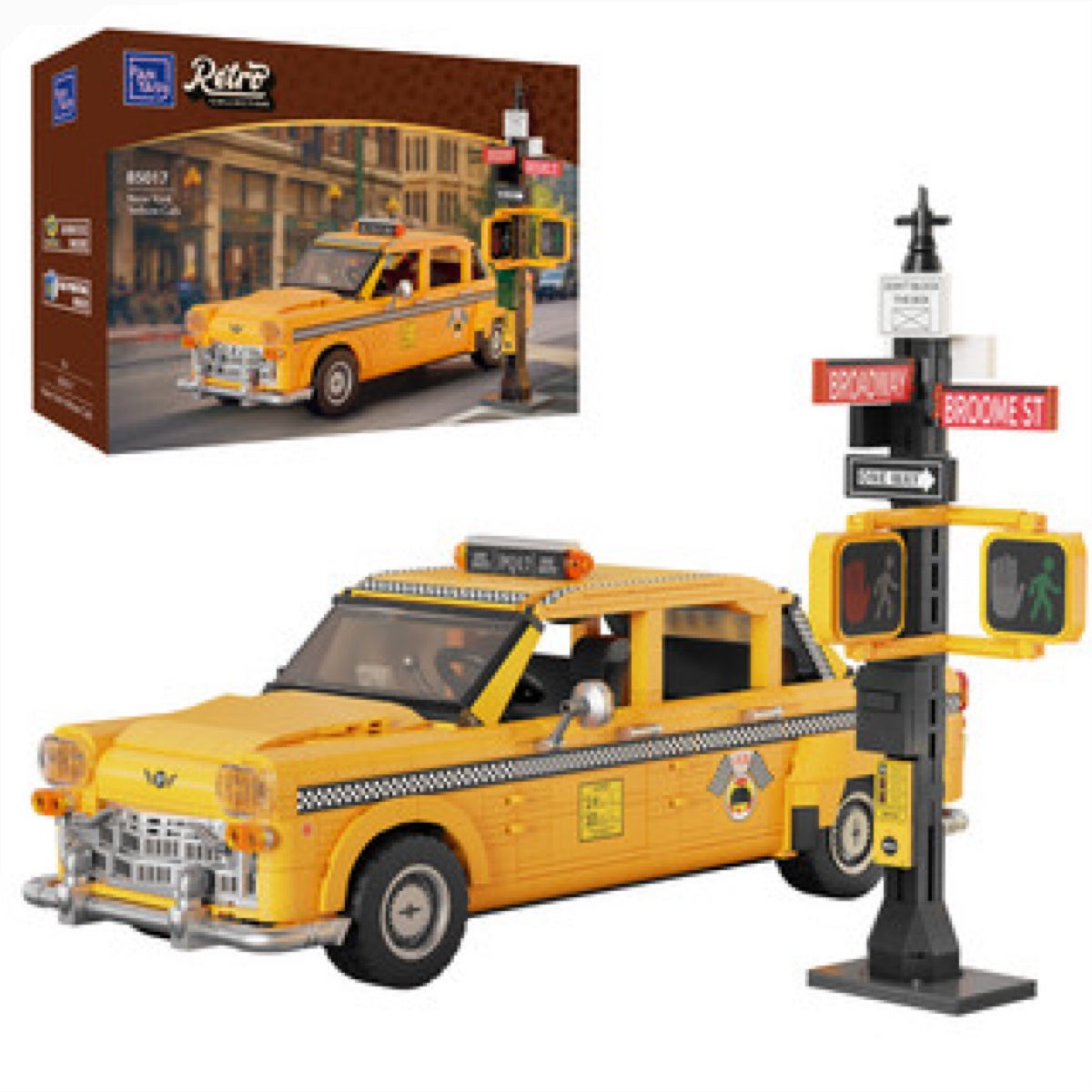 Pantasy: New York Yellow Taxi Cab - 1601 pcs