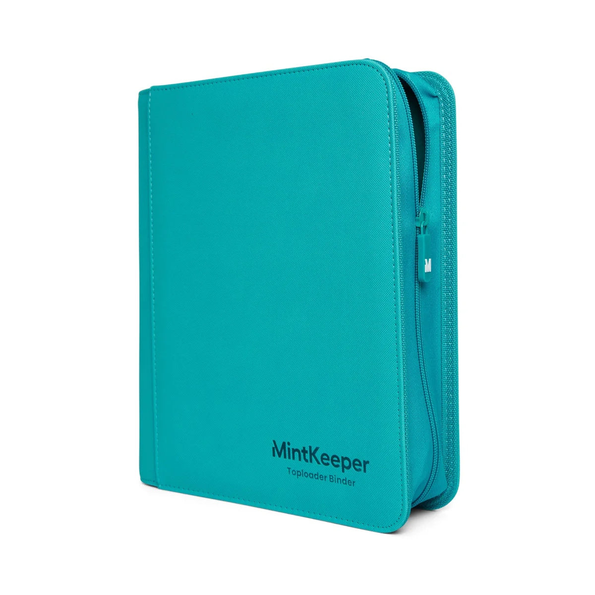 MintKeeper - Toploader Binder - 4 Pocket Aqua