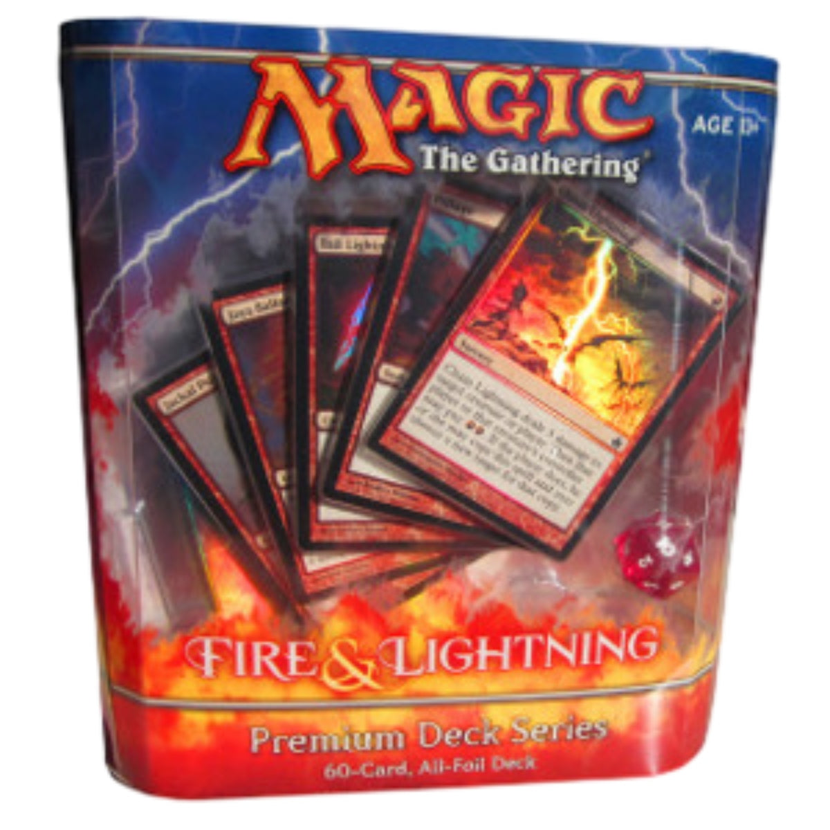 Magic the Gathering: Premium Deck Series: Fire & Lightning: Full Set (Second Hand)