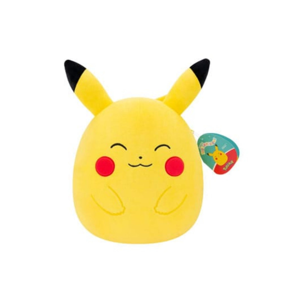 Pokémon x Squishmallows: Plush Figure Happy Pikachu (25cm)