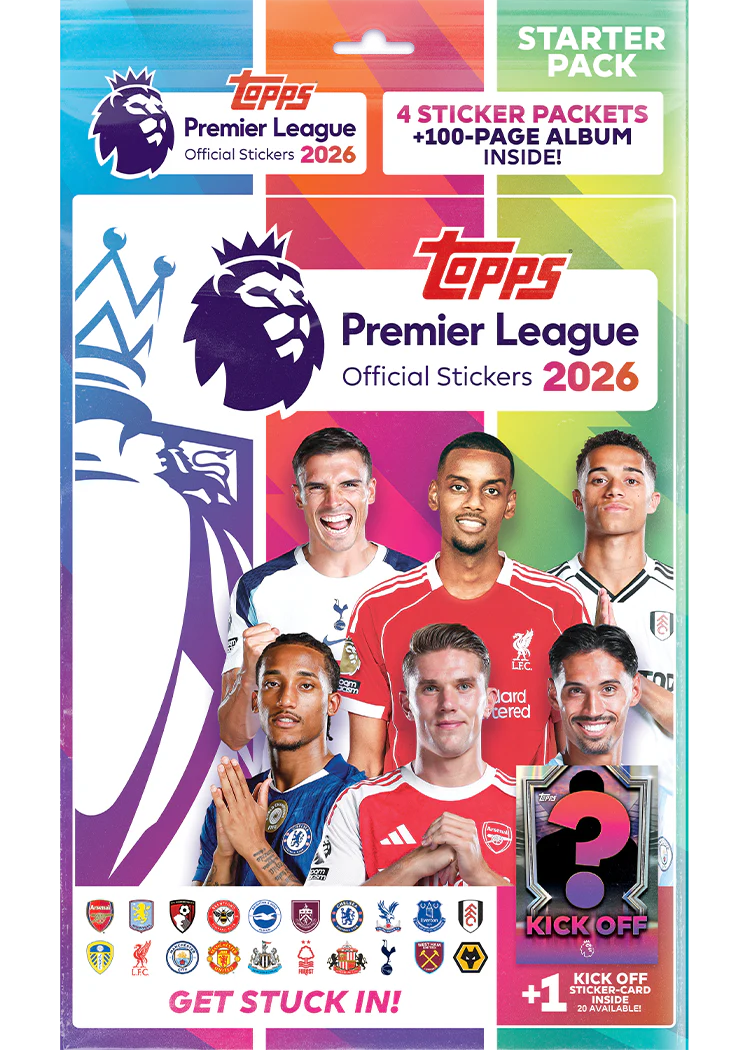 Topps: Premier League 2026: Stickers Starter Pack