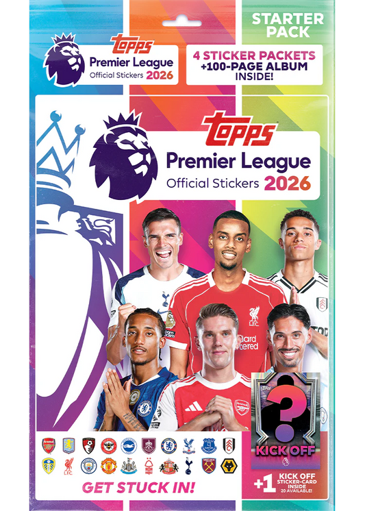 Topps: Premier League 2026: Stickers Starter Pack