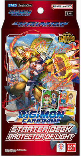 Digimon Card Game: Starter Deck - Protector Of Light (ST-20)