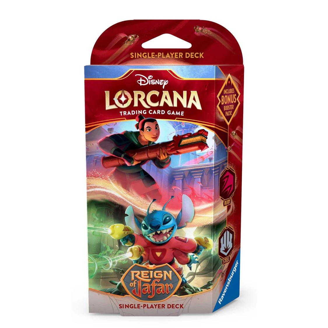 Disney Lorcana TCG: Reign of Jafar Starter Deck - Mulan & Stitch
