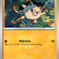(090/182) Pokemon TCG Destined Rivals Single: Mankey  Reverse Holo Common