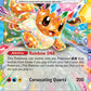 (075/131) Pokemon TCG Prismatic Evolutions: Additionals Single: Eevee ex   Promo (Surprise Box Stamped Promo)