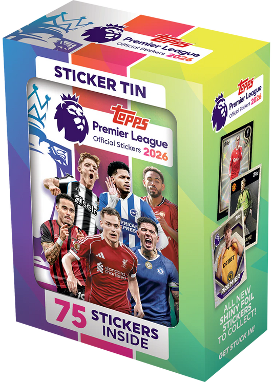 Topps: Premier League 2026: Stickers Mini Tin